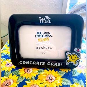 Mr. Men Little Miss Memes 4x6 Congrats Grad Picture Frame New